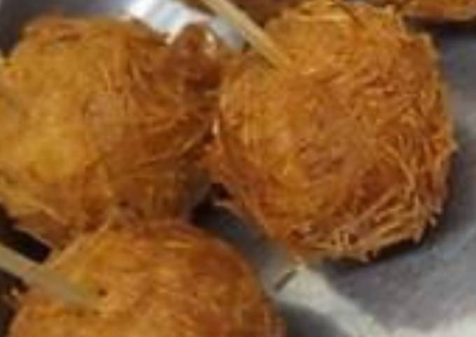 Vermicelli lollipops Recipe
