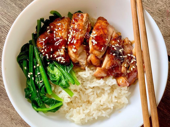 Resep Chicken Teriyaki Steak (Rice Bowl) yang Sempurna