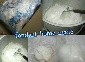 Foto resep Fondant homemade