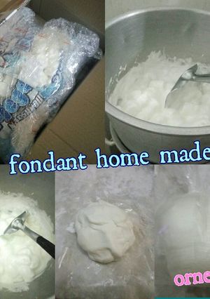 Foto resep Fondant homemade