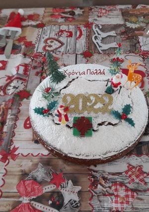 Φωτογραφία της συνταγής Αρωματική βασιλόπιτα κέικ εύκολη