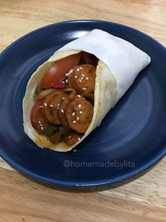 Foto resep Burrito sosis / kebab ala rumahan #homemadebylita