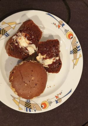 Schneller Schokoladenkuchen mit flüssigem Kern Rezepthauptbild