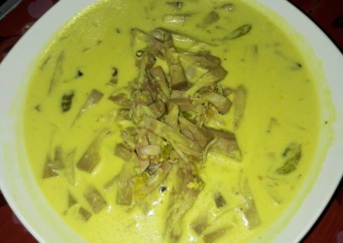 Resep: Sayur santan nangka muda Enak Dan Mudah