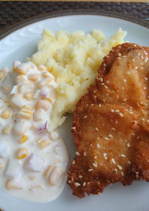 Omlós rántott hús recept fotója