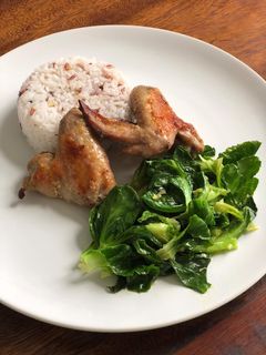 Foto resep Garlic Parmesan Roasted chicken wing