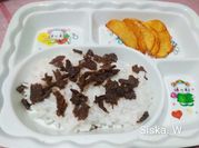 Gambar daging dendeng suwir