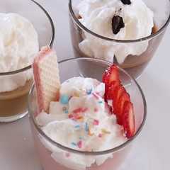 Una foto de Postre hecho con masmelos