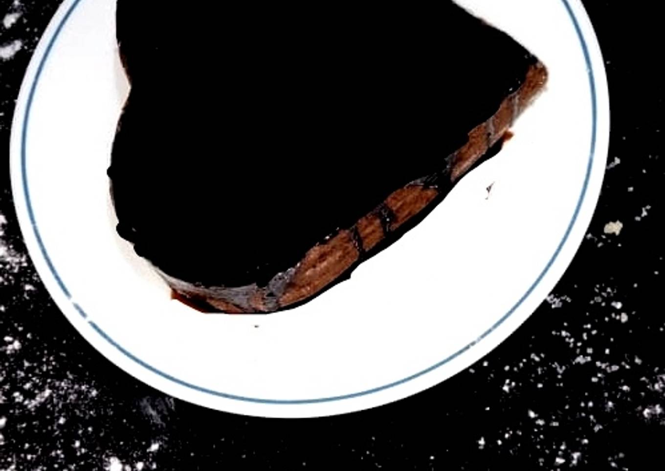 Chocolate heart cake