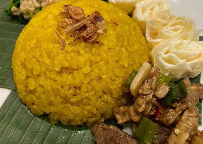 Nasi kuning Shirataki