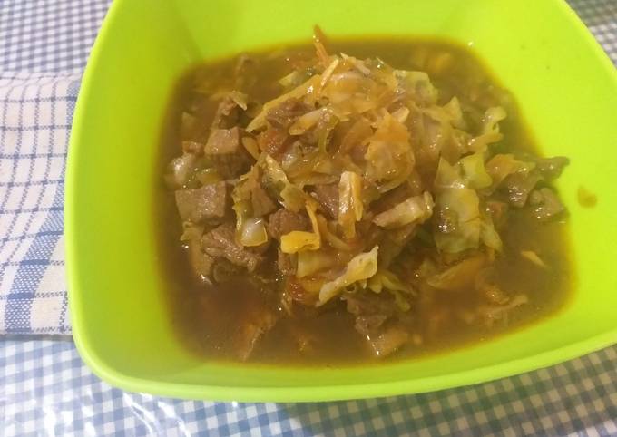 Tongseng Daging simple