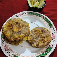 A picture of Sago Tikki.