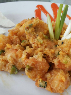 Foto resep Udang Kriuk Saus Telur Asin
