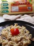 Risoto Vegano com Mussarela Cremosa NatuCheese