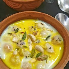 A picture of Makhana kheer.