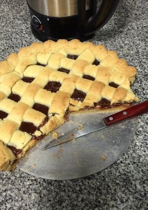 Una foto de Pastafrola de la nona