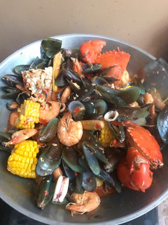 Foto resep Seafood Platter ala Mecah Piting