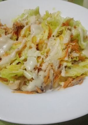 Una foto de Ensalada tipo Caesar