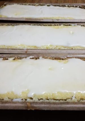 Una foto de Budín de limón