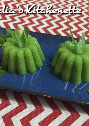 Foto resep Puding Pandan Lumut
