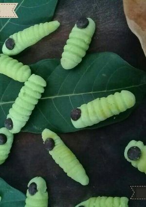 Foto resep Caterpillar Cookies