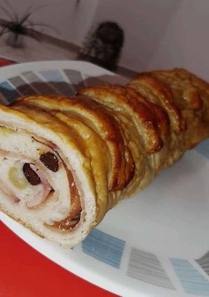 Una foto de Pan de jamón venezolano