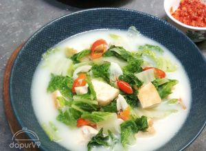Foto resep SAYUR BOBOR SAWI PUTIH Bumbu Iris