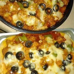 A picture of Chicken pizza.