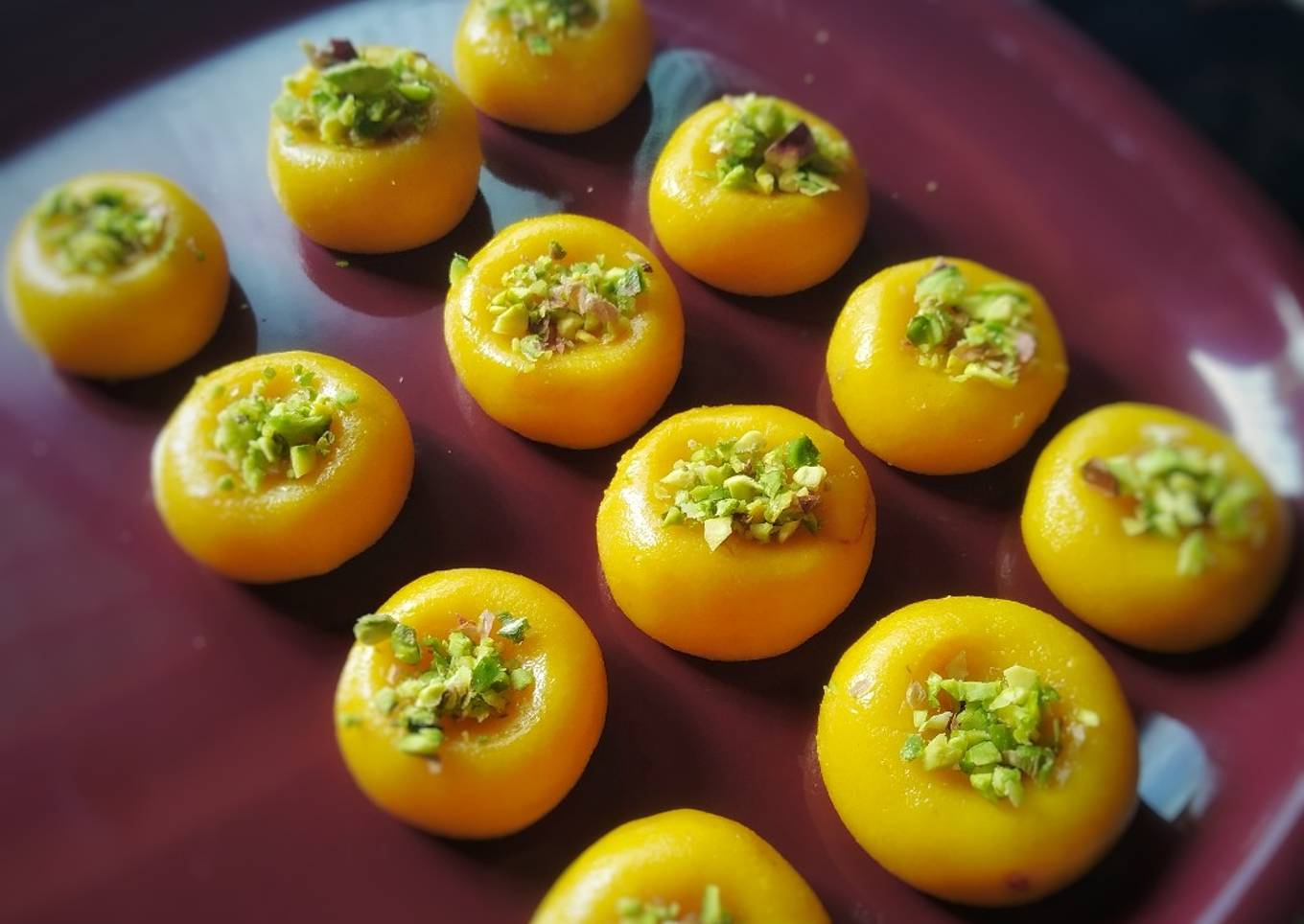 Kesar mango peda