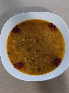 عکسی از دستور سوپ دال عدس