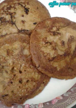कॉफ़ी पनीर पैनकेक (Coffee paneer pancake recipe in hindi) रेसिपी मुख्य फोटो