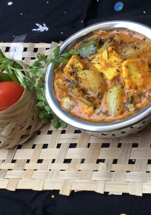 पनीर दो प्याज़ा रेसिपी मुख्य फोटो
