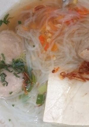 Foto resep Kauh Bakso praktis