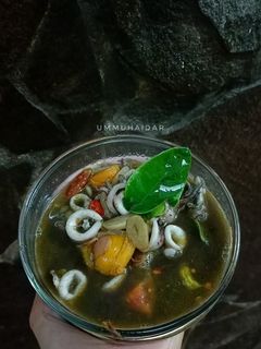 Foto resep Tumis cumi hitam