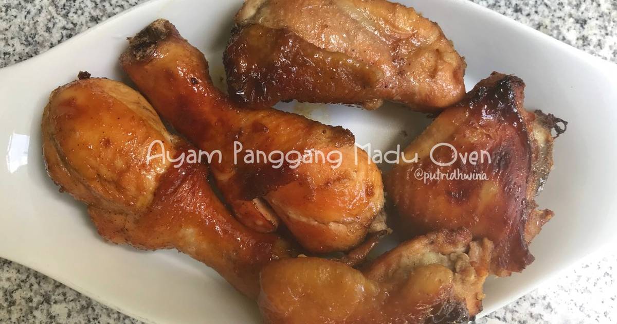 Resep Ayam Panggang Madu Masak Oven Oleh Putri Dhwina Cookpad