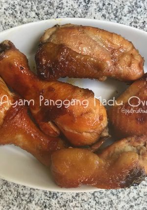 Foto resep Ayam Panggang Madu Masak Oven
