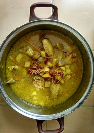 Foto resep Kare Ayam Tanpa Santan