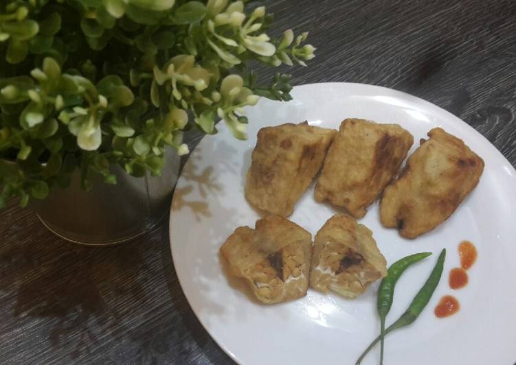 Resep Tempe Isi Sambal Teri, Menggugah Selera