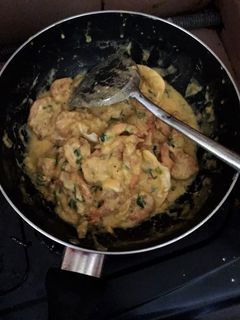 Foto resep Udang goreng saus telur asin