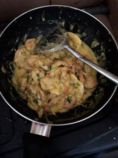 Foto resep Udang goreng saus telur asin
