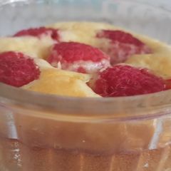 Individual clafoutis torta A picture of Individual clafoutis torta.