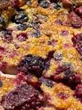 Clafoutis with Frozen Fruit