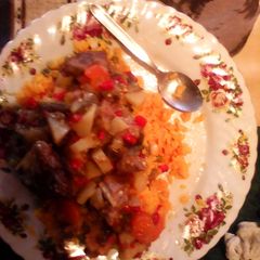 A picture of Mutton stew.