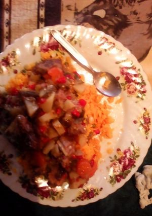 A picture of Mutton stew.