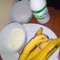 A picture of Banana smoothie.