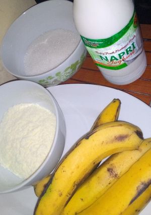 A picture of Banana smoothie.
