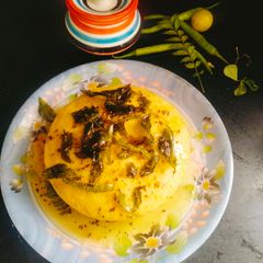 A picture of Moong daal dhokla /Soft & spongy Dal Dhokla 😋.