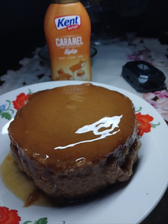 Una foto de Flan casero y fácil de vainilla