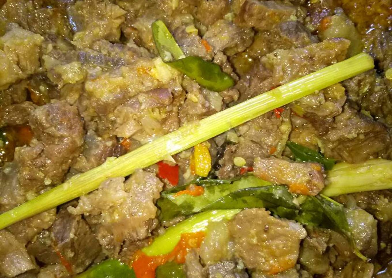 Rica-Rica Daging Sapi Pedas