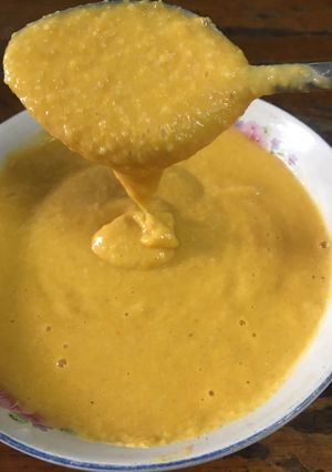Hình của món Yến mạch thanh mát.
